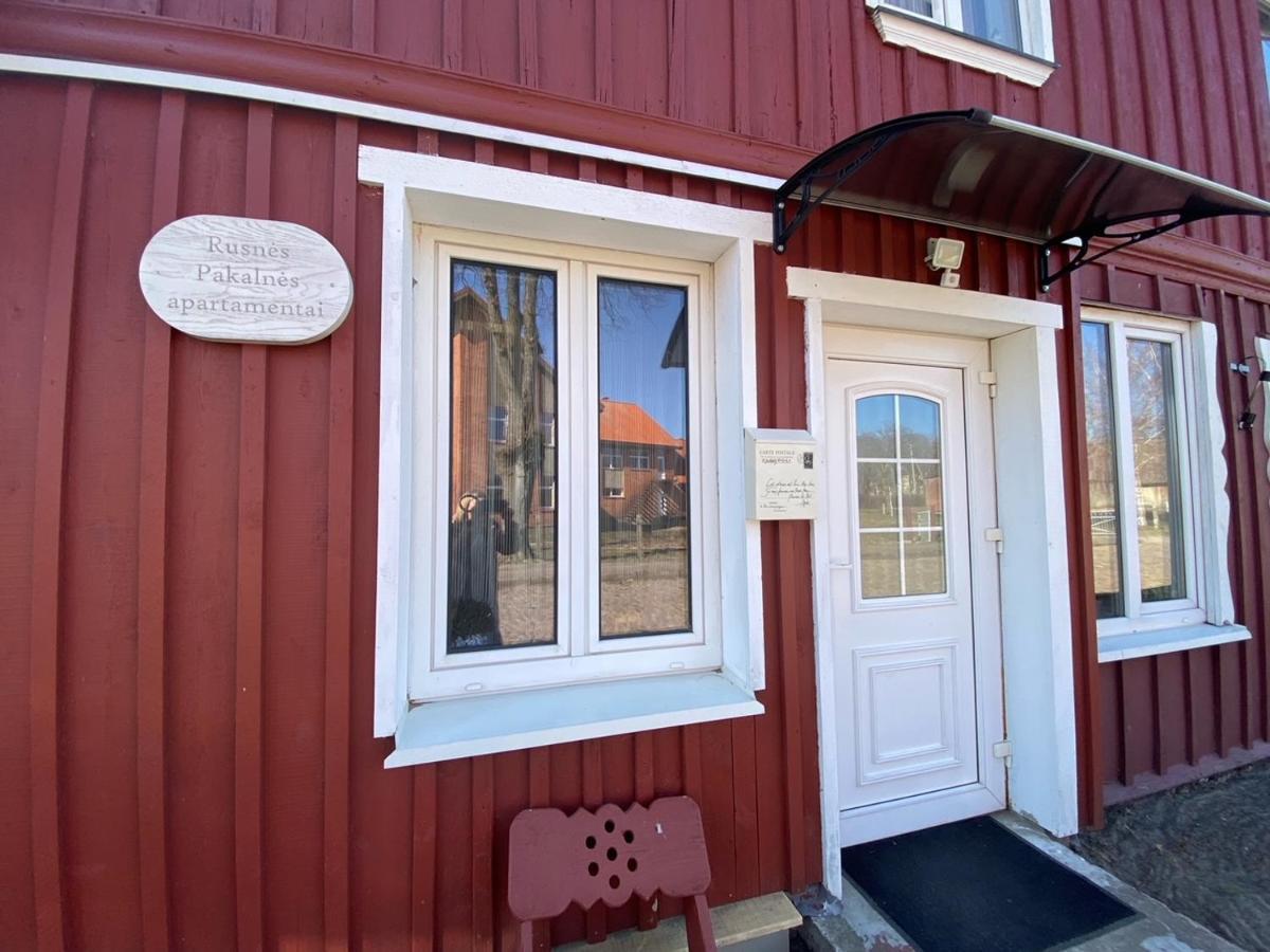 Rusnes Pakalnes Apartamentai Buitenkant foto